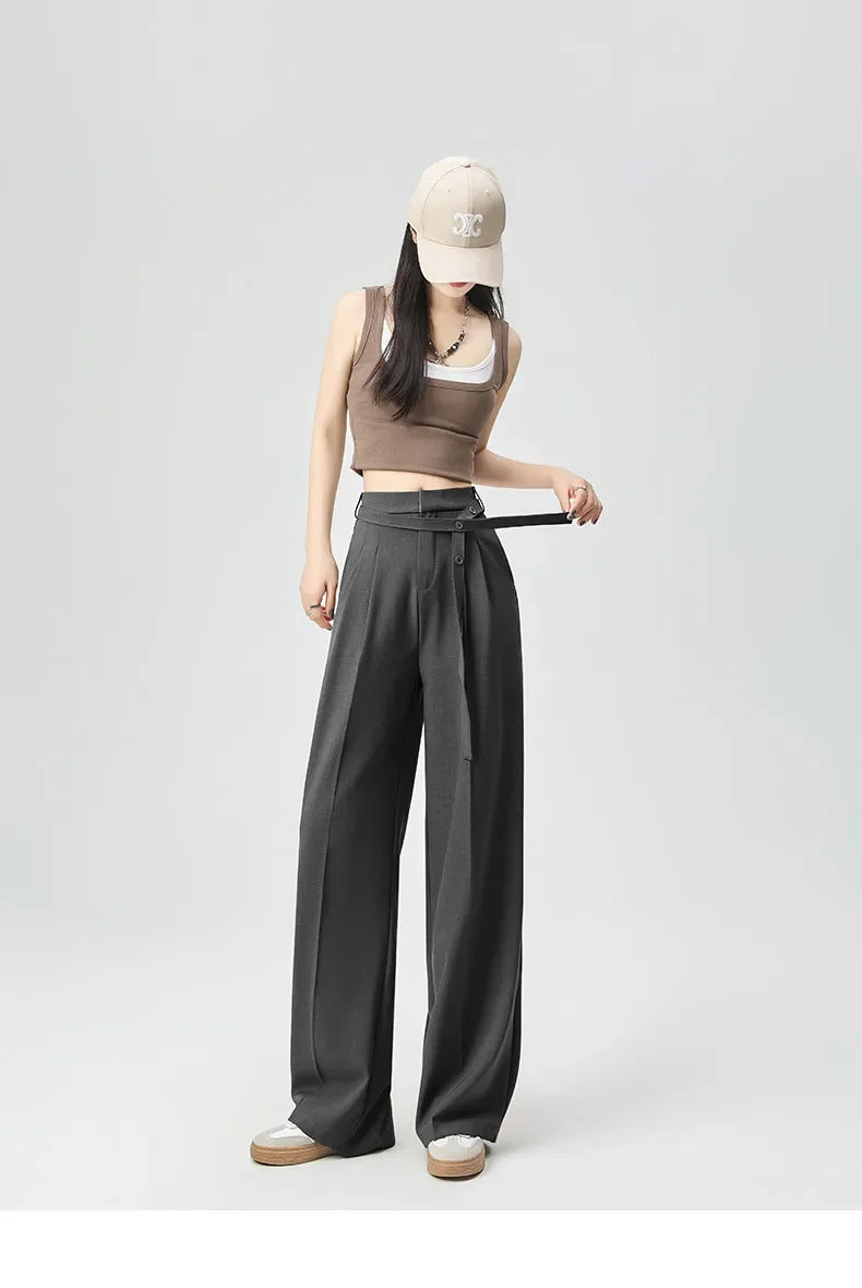Women's Loose Drapey Suit Pants