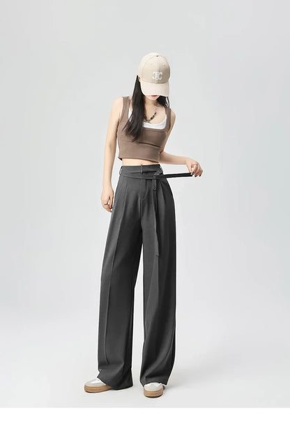 Women's Loose Drapey Suit Pants