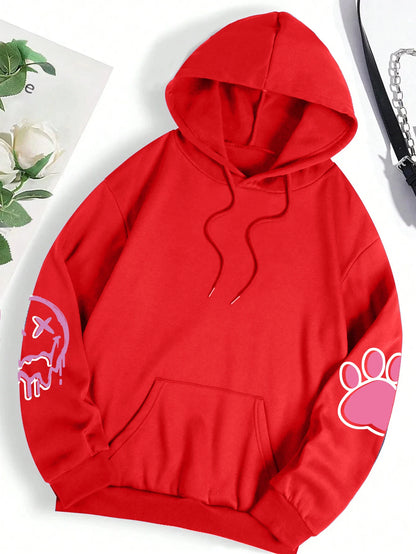Hip Hop Street Casual Printed Hoodies