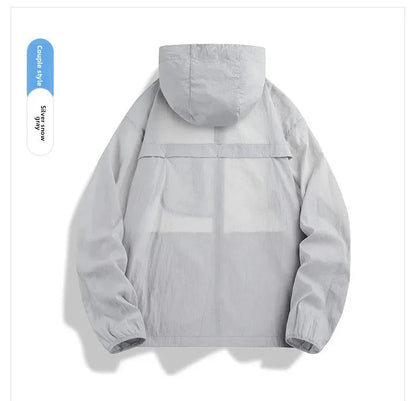 UPF50+  UV Protection Ultra Light Zipper Hoodie