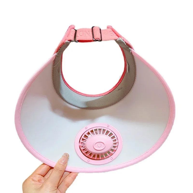 Children's Girls Boys Sun  Protection Fan Hat