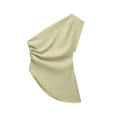 Asymmetric Off-Shoulder Top
