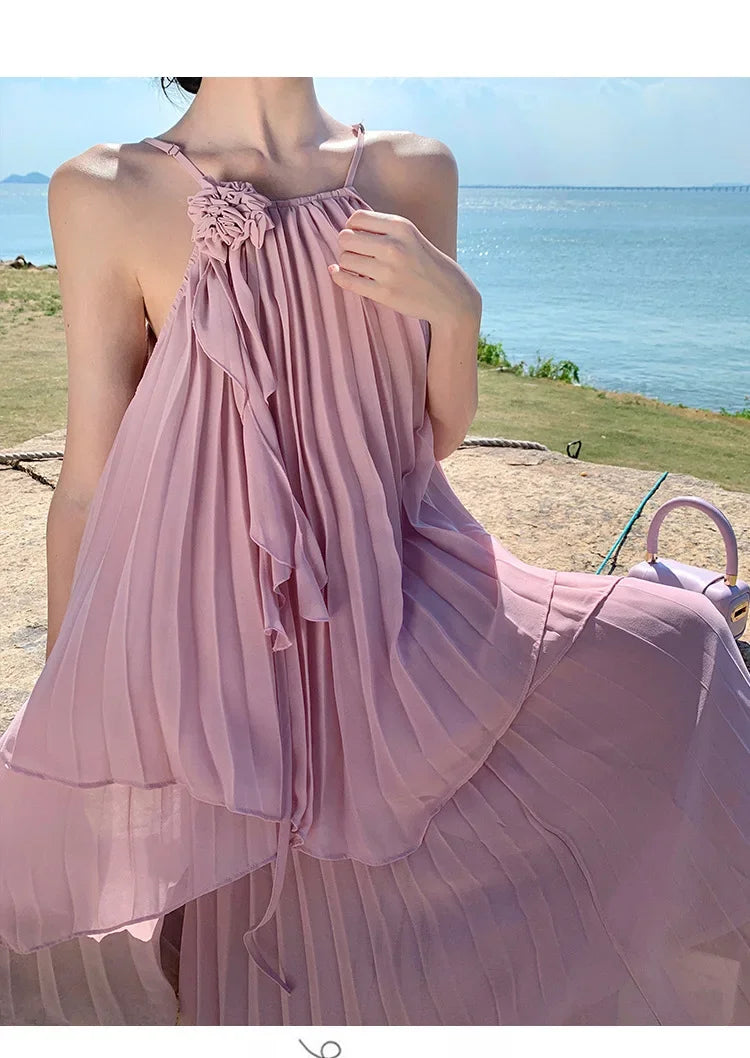 Fairy Shore – 2pc Beach Vacation Dress
