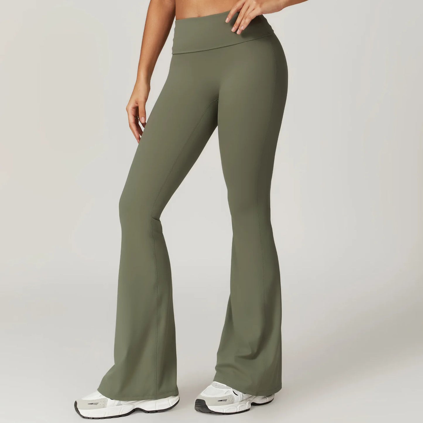 High Waist Bell Bottoms Yoga Pants