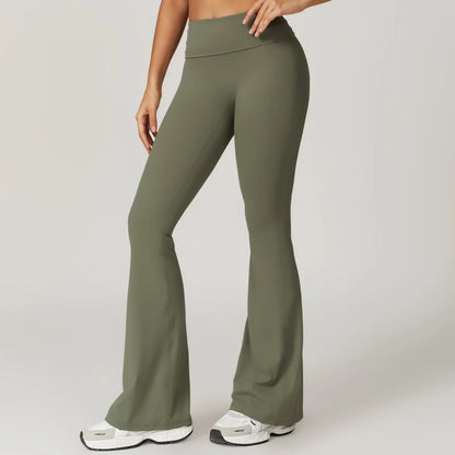 High Waist Bell Bottoms Yoga Pants
