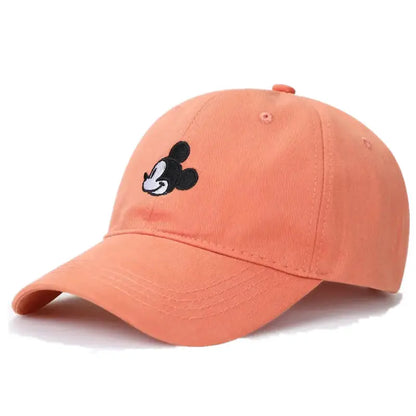 Unisex Cap Mickey Cartoon Cotton  Cap For Men Women StreetWear