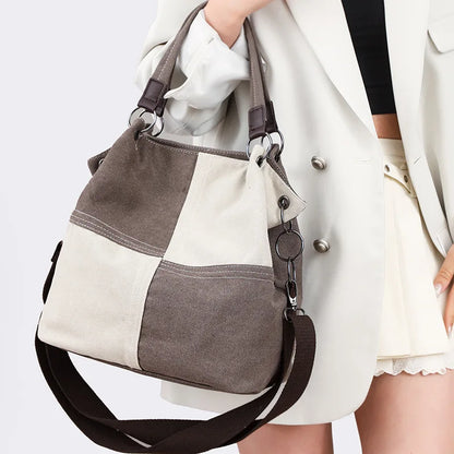 Canvas Retro Tote Bag