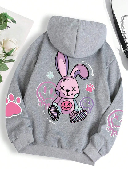 Hip Hop Street Casual Printed Hoodies