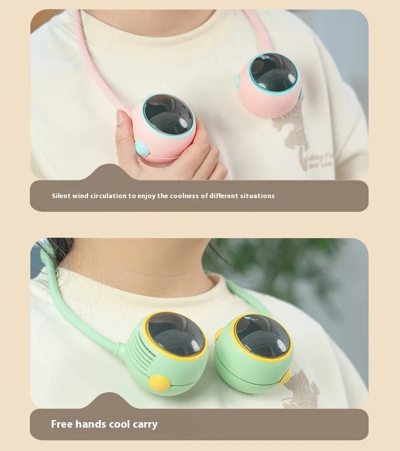 Mini Neck Fan Portable 1200mah