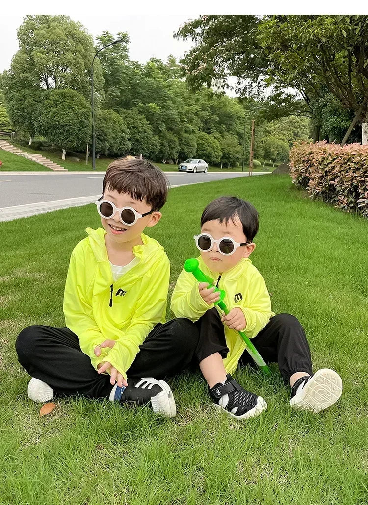 Kids  UV Resistant  Ice Silk Sun Protection Hoodie