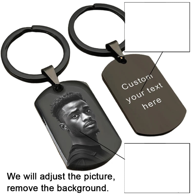 Personalized Photo Keychain