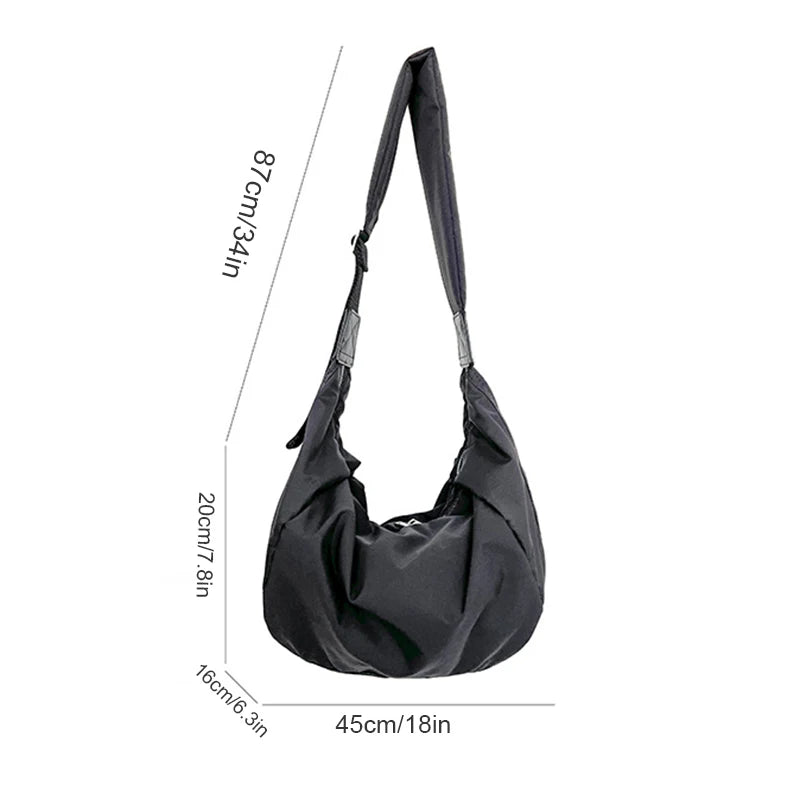 Large Capacity Hobos Shoulder Bag