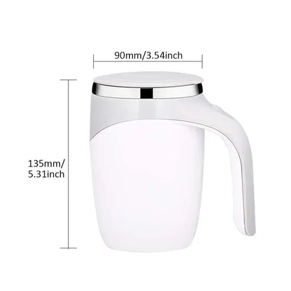 Electric  Portable Coffee  Stirring Cup Mug Stainless Shaker