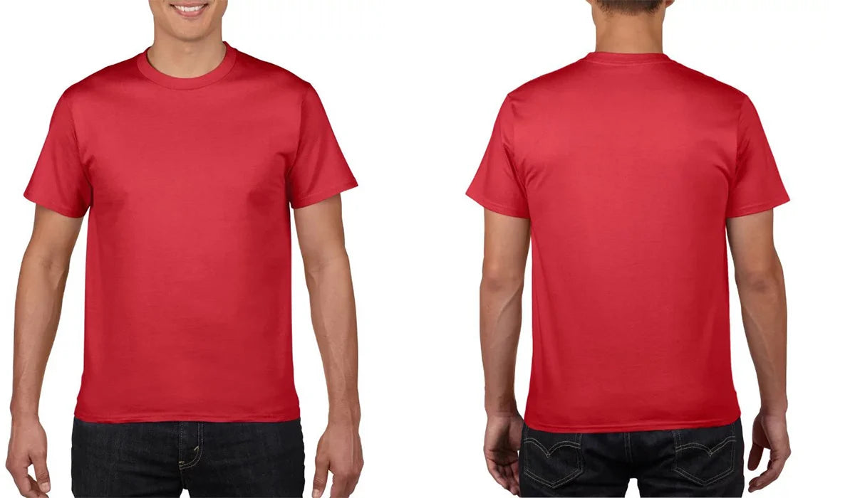 100% Cotton  Customized T-Shirt