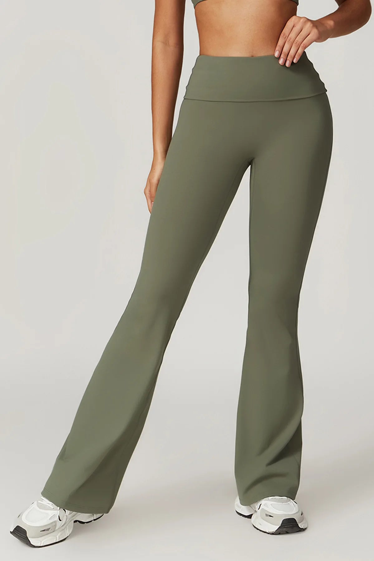 High Waist Bell Bottoms Yoga Pants