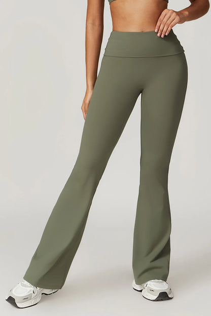 High Waist Bell Bottoms Yoga Pants