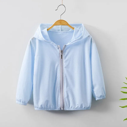 Kids Thin Ice Silk Sunscreen Hoodie