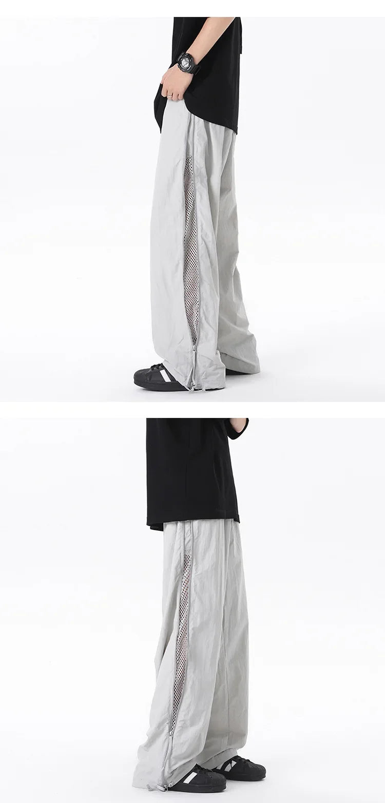 New  Men's Casual Straight Leg  Teenage Pants
