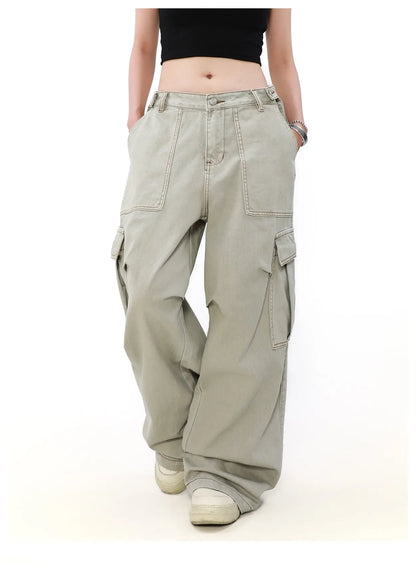 Retro American Vintage Loose Work Pants