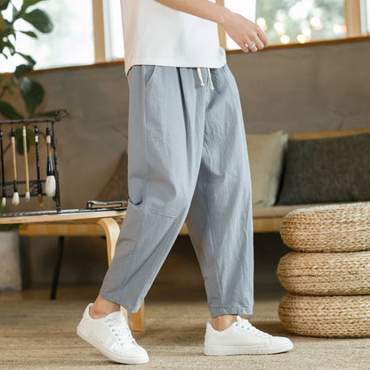 Cotton Linen Trousers