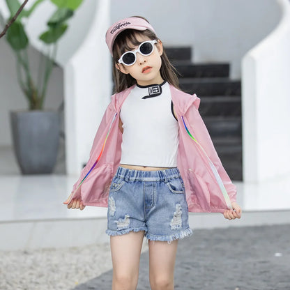 Kids Thin Sun-protective Jacket