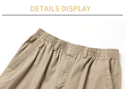 Cotton Cargo Pants Summer Sweatpants