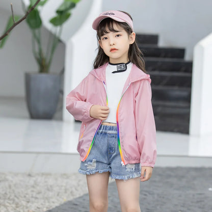 Kids Thin Sun-protective Jacket