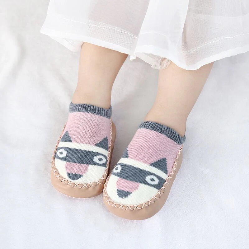 Anti Slip Soft Sole Baby Socks Slippers
