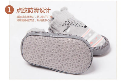 Anti Slip Soft Sole Baby Socks Slippers