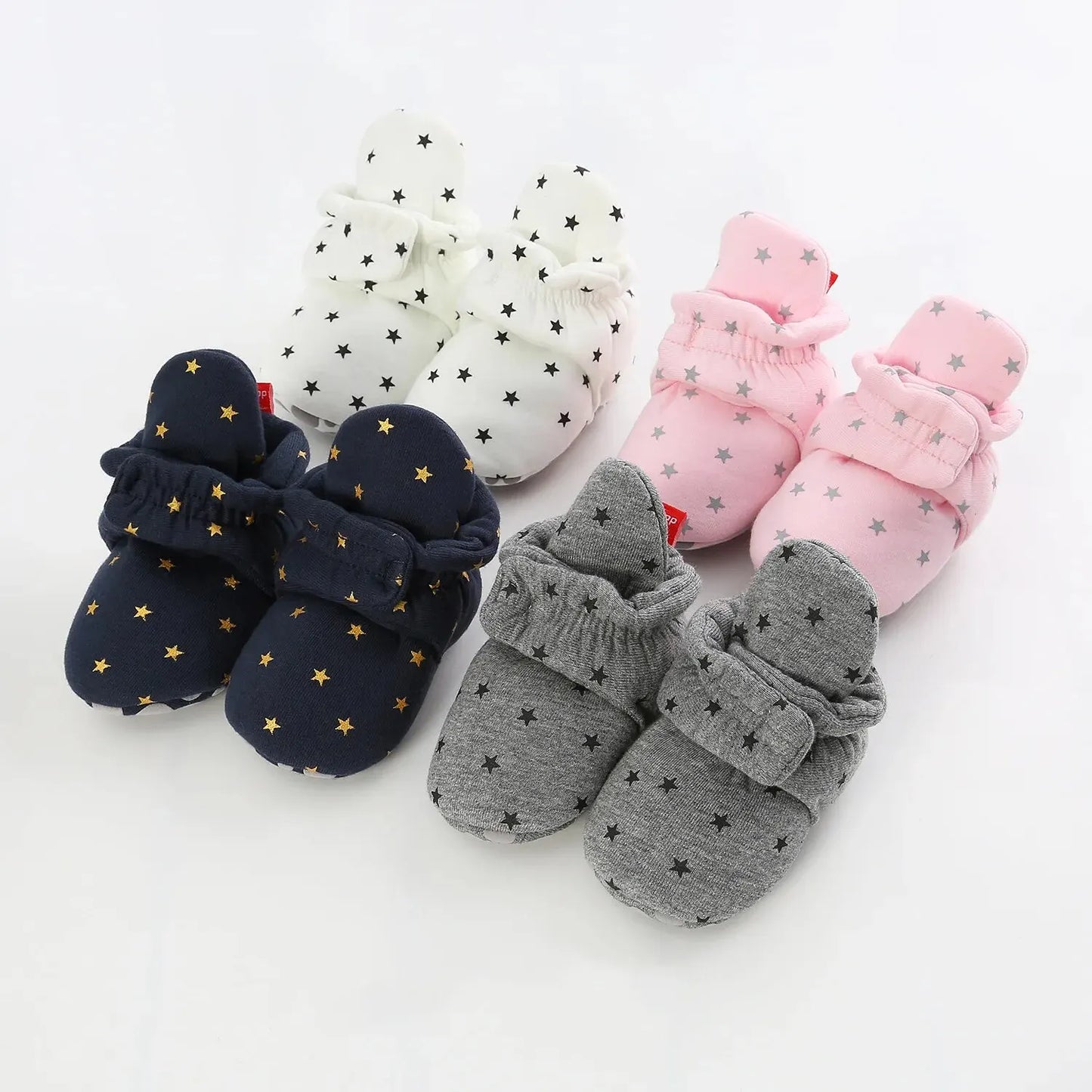 Toddler First Walkers Booties Cotton Comfort Soft Anti-slip Warm Infant Baby Boy Girl Shoes