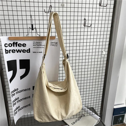 Trendy Canvas School Tote