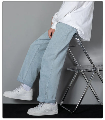 Straight Denim Wide-leg  Jeans