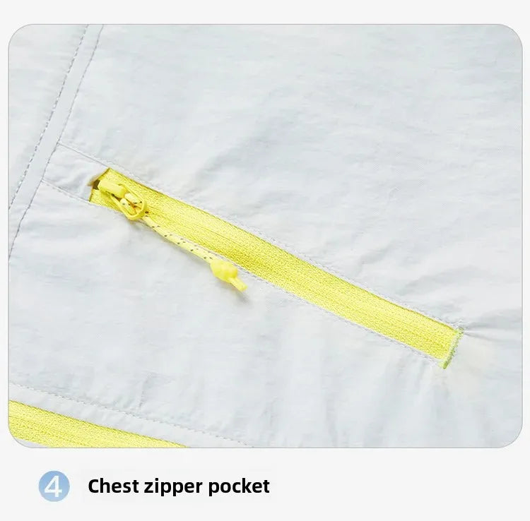 UPF50+ Quick Dry Ice Silk UV Protection