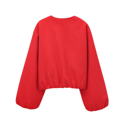 Soft Cropped Bomber Jackets