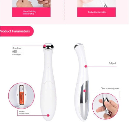 Home Electric Eye Massager – Anti-Fatigue, Reduce Puffiness & Fine Lines, Skin Care Eye Therapy Device