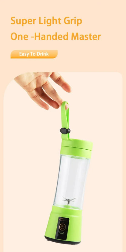 Portable Blender for Shakes and Smoothies Rechargeable USB 380ML