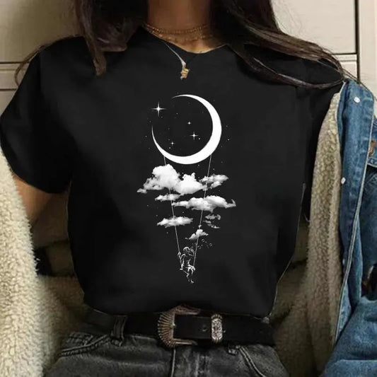 Cartoon Printed T-shirt