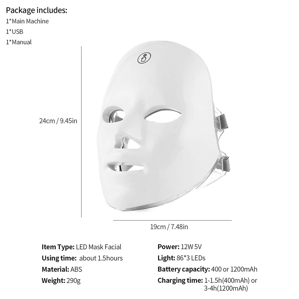 GlowLift™ Pro — for Wrinkles, Acne & Skin Firming LED Therapy Mask