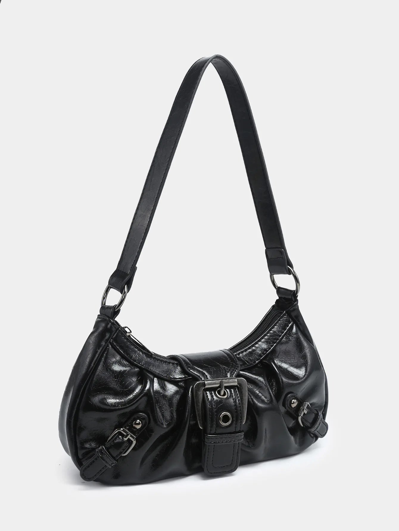 Spicy Girl Y2K Wasteland Leather Bag