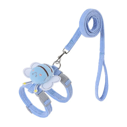 Cat Harness Cute Bee Style Pet Harnesses