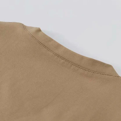 U-Neck High Waist T Shirt