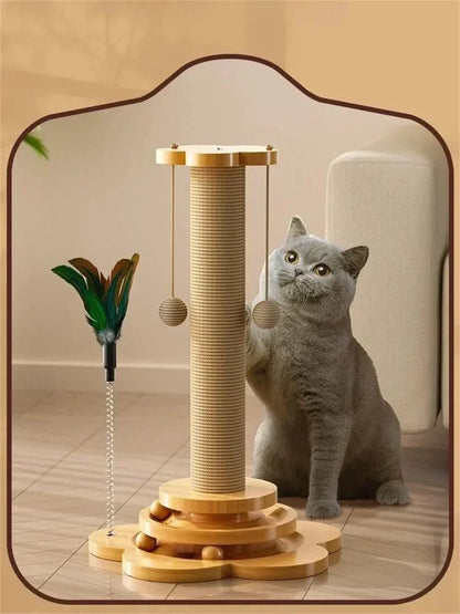 Pet Cat Toy Sisal scratcher
