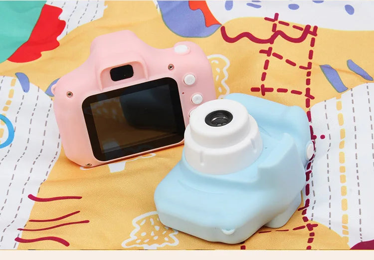 Kids Mini Digital Cameras 1080P HD  SLR Camera +TF Memory Card