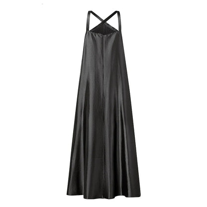 Moonlight Flow – Backless  Long Robe Dress