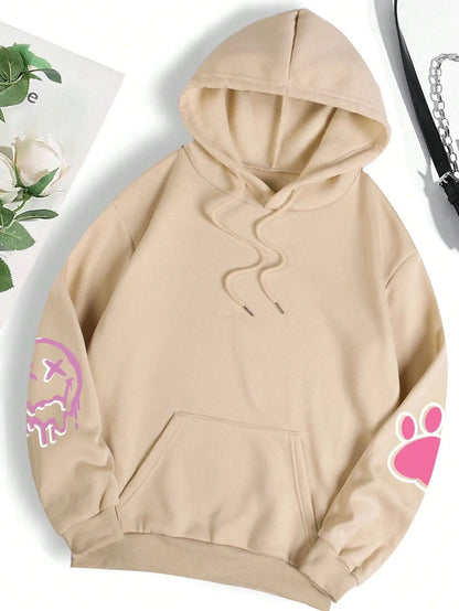 Hip Hop Street Casual Printed Hoodies