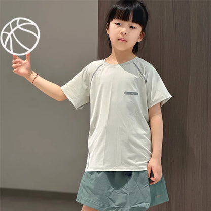 Quick Drying Sports Tshirt for Kids Boys Girls