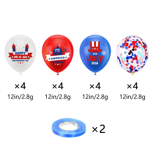 Independence Day Party Photo Props