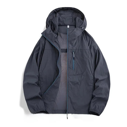 UPF50+  UV Protection Ultra Light Zipper Hoodie