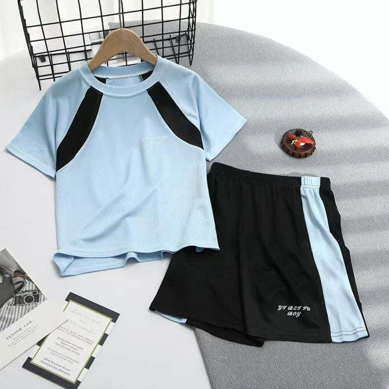 Children Boy & Girl Quick Dry Badminton Clothes