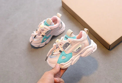 Size 21-36 Toddler Boys Girls Breathable Mesh  Non-slip Shoes
